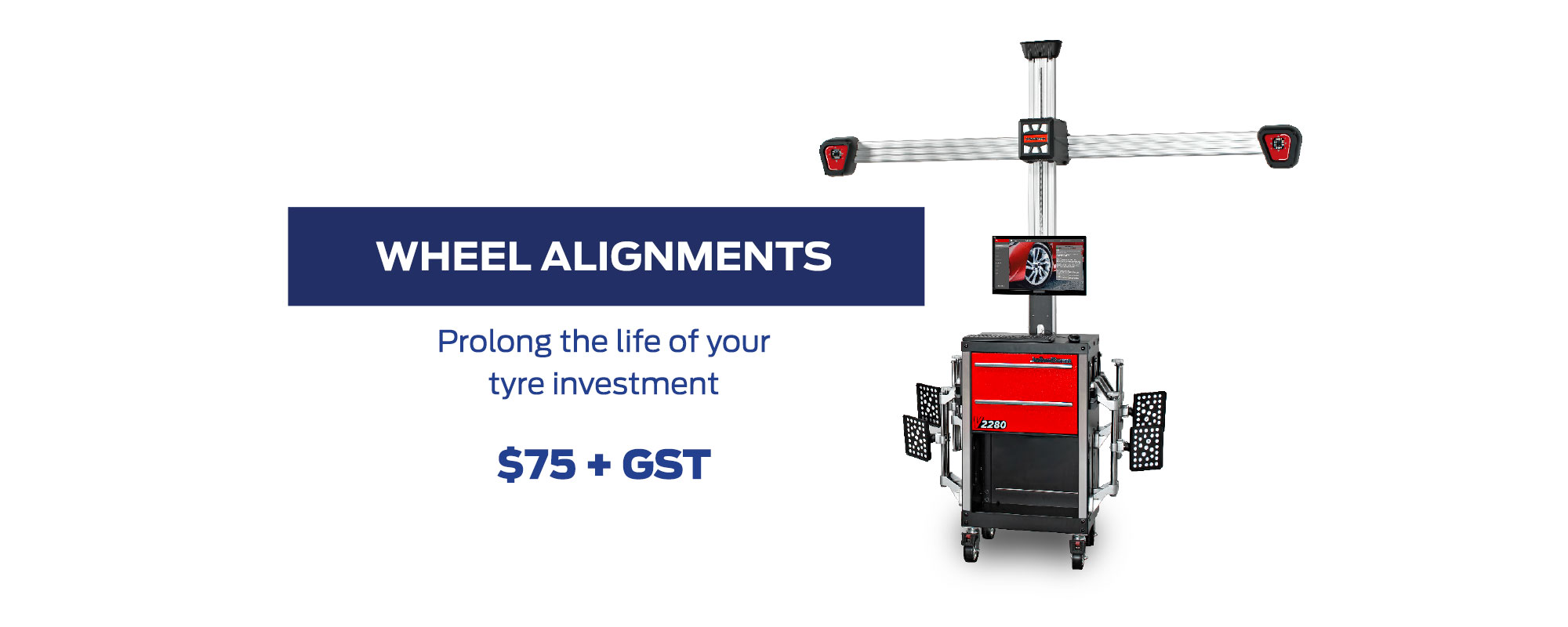 Wheel alignment at South Auckland Motors Manukau